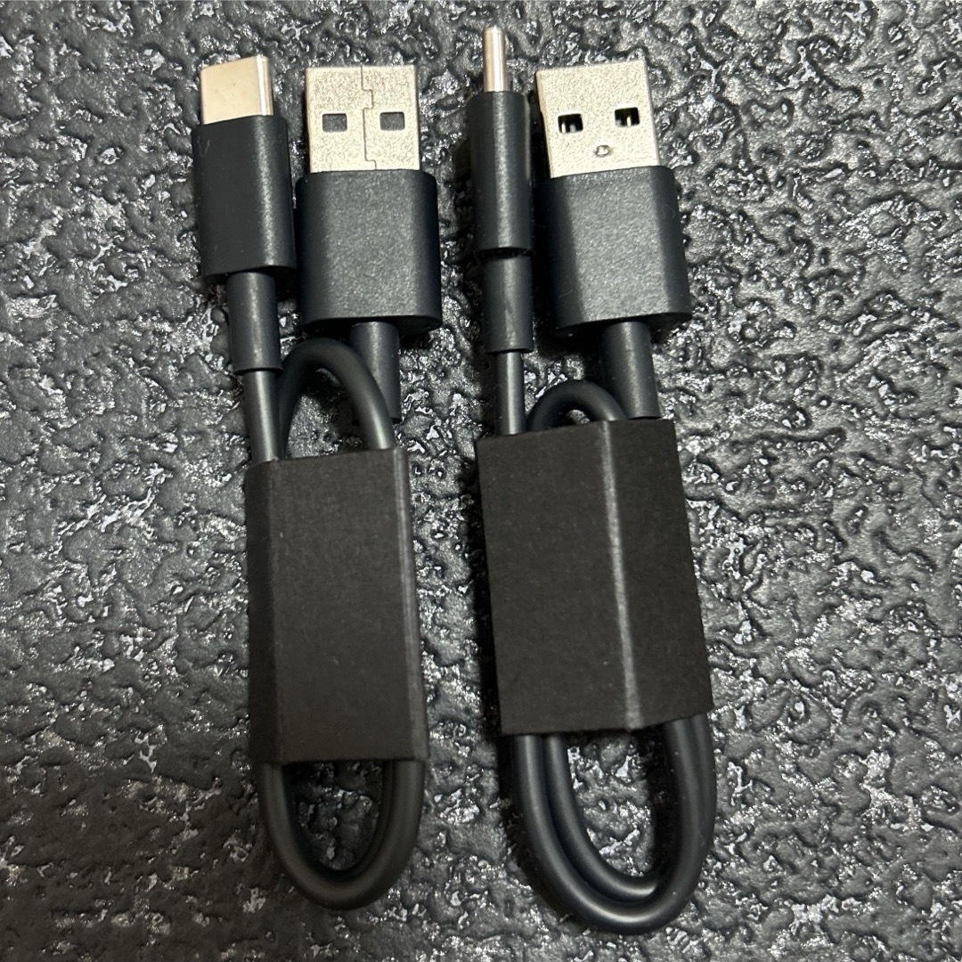 USBケーブル　TYPE-C  ショートサイズ　2本 スマホ/家電/カメラのスマホアクセサリー(その他)の商品写真