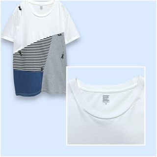 デザインティーシャツストアグラニフ(Design Tshirts Store graniph)の【graniph】グラニフ ニンジャトレーニング パネル切替 Tシャツ(Tシャツ(半袖/袖なし))