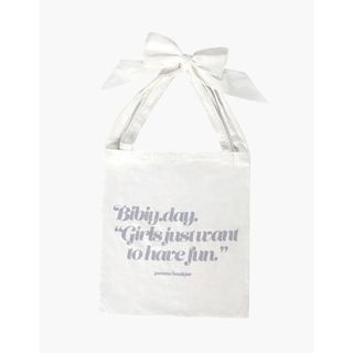 BIBIY. RIBBON TOTE BAG ビビィ リボントートバッグ 未使用(トートバッグ)