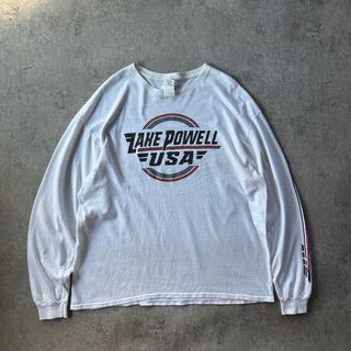 ヴィンテージ(VINTAGE)の90s00s lake powell ロンt ホワイト XL スケートストリート(Tシャツ/カットソー(七分/長袖))
