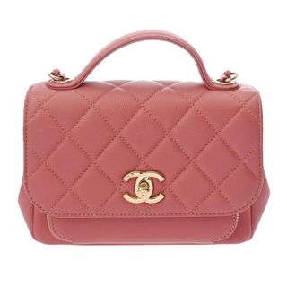 シャネル(CHANEL)の中古 シャネル CHANEL A93749 28番台 レディース ショルダーバッグ ピンク キャビアスキン(ボディバッグ/ウエストポーチ)