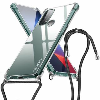 OPPO Reno5 A ケース TPU クリア 薄型 軽量シリコン グラデーシ