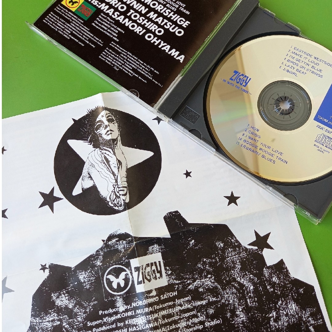 ZIGGY   IN WITH THE TIMES エンタメ/ホビーのCD(ポップス/ロック(邦楽))の商品写真