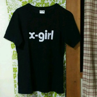 エックスガール(X-girl)のX-girl  半袖Tシャツ  シンプル  サイズ2(Tシャツ(半袖/袖なし))