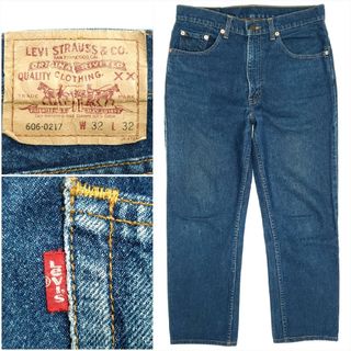 元祖スリムジーンズ◆Levi's 606-0217◆W32スキニー 1120
