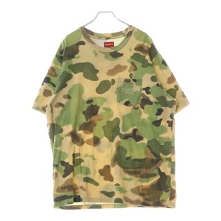 シュプリーム(Supreme)のSUPREME シュプリーム 20SS Overdyed Pocket Tee オーバーダイド ポケットTシャツ カモフラージュ 半袖クルーネックカットソー グリーン(Tシャツ/カットソー(半袖/袖なし))