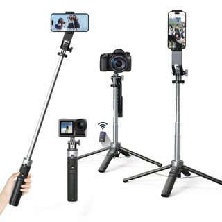 【特価セール】自撮り棒 【2024最新安定四脚モデル】三脚 スマホ i-phon