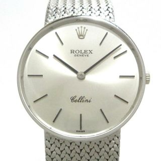 ロレックス(ROLEX)のROLEX(ロレックス) 腕時計 チェリーニ メンズ 金無垢 シルバー(その他)