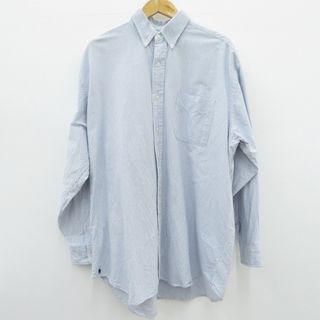 ポロラルフローレン(POLO RALPH LAUREN)の【瀬戸大橋店】 中古 POLO RALPH LAUREN | ポロ・ラルフローレン 長袖シャツ ブルー サイズ：L 【101】(シャツ)