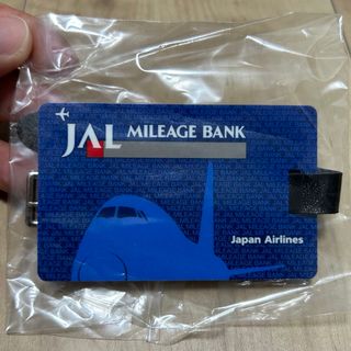 ジャル(ニホンコウクウ)(JAL(日本航空))のJALマイレージバンクタグ(旧ロゴ)(ノベルティグッズ)