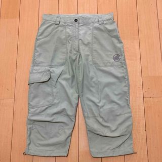マムート(Mammut)のMAMMUT マムート　七分丈パンツ　ライトグリーン(その他)