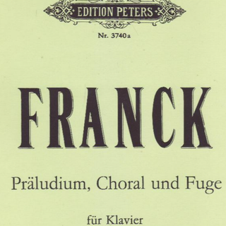 FRANCK Praludium, Choral und Fuge (楽譜)