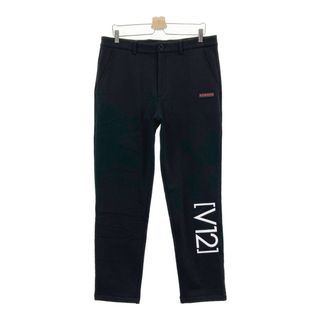 サイズ：XL V12 ヴィトゥエルヴ 裏起毛パンツ ブラック系 [240101458005] ゴルフウェア メンズ ストスト