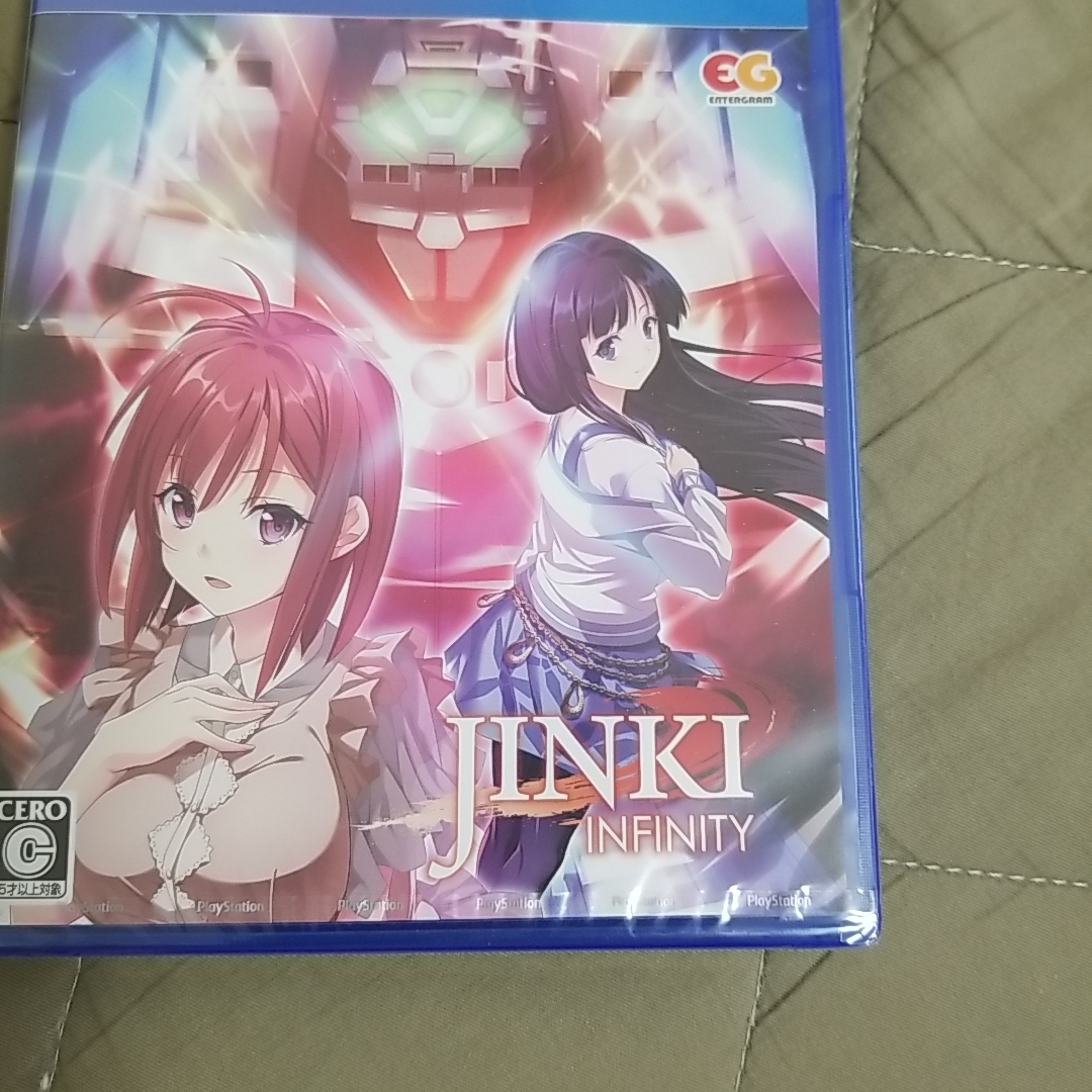 PlayStation4(プレイステーション4)のJINKI -Infinity- エンタメ/ホビーのゲームソフト/ゲーム機本体(家庭用ゲームソフト)の商品写真