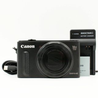 ソニー(SONY)の【新品級】SONY PowerShot SX610 HS ブラック#6904(コンパクトデジタルカメラ)