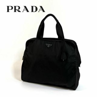 プラダ(PRADA)の【美品】PRADA テスート ナイロン ハンドバッグ 三角プレート イタリア製(トートバッグ)