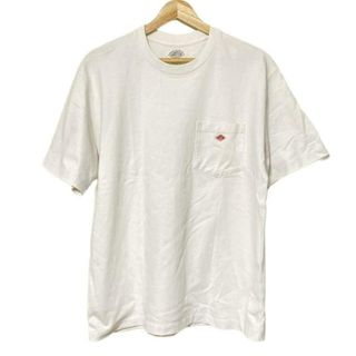 ダントン(DANTON)のDANTON(ダントン) 半袖Tシャツ サイズ42 L メンズ - 白 クルーネック(Tシャツ/カットソー(半袖/袖なし))