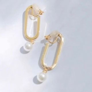 ハーリップトゥ(Her lip to)のherlipto Faux Pearl Gold Earring 箱付(イヤリング)