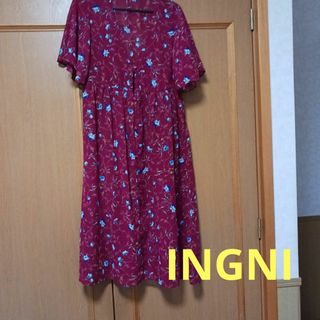 イング(INGNI)のINGNIガウンロングワンピース(ロングワンピース/マキシワンピース)
