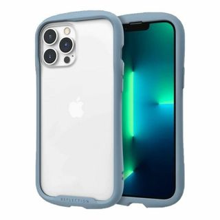 iPhone15plus ワイヤレス充電 iPhoneケース ライトブルー(iPhoneケース)