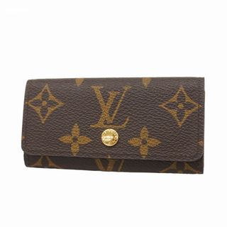 LOUIS VUITTON - 【5gd4044-h】ルイヴィトン キーケース モノグラム ミュルティクレ4 M69517 ブラウン【中古】メンズ レディース ユニセックス