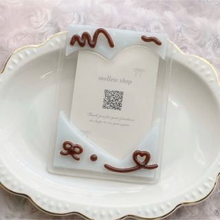 レジン トレカケース チョコミント 硬質ケースデコ ミント チョコ 