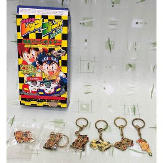 爆走兄弟レッツ＆ゴー　爆走バッジホルダー　ホルダー５個、バッジ１個　空箱１個付