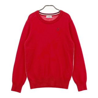 サイズ：L MUNSING WEAR マンシングウェア 60周年モデル カシミヤ プレミアム ニットセーター レッド系 [240101494393] ゴルフウェア レディース ストスト
