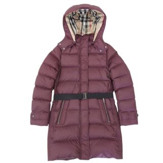 バーバリー(BURBERRY)の超美品 バーバリー BURBERRY 2018年商品 Aライン ロングダウンコート キッズ 12Y 152cm前後の方OK(ダウンジャケット)