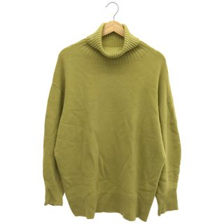 ジャーナルスタンダード(JOURNAL STANDARD)のJOURNAL STANDARD (ジャーナルスタンダード) 21080400303040 ウールカシミヤホールガーメントタートルニット レディース ライム FREE(ニット/セーター)