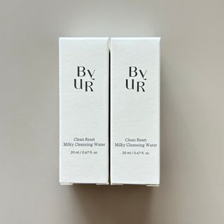 【新商品】バイユア　ミルキークレンジングウォーター　20ml × 2本　サンプル(クレンジング/メイク落とし)