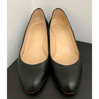 クリスチャンルブタン(Christian Louboutin)の【お値下げ】クリスチャンルブタン ブラック　パンプス　37 1/2(24CM）(ハイヒール/パンプス)