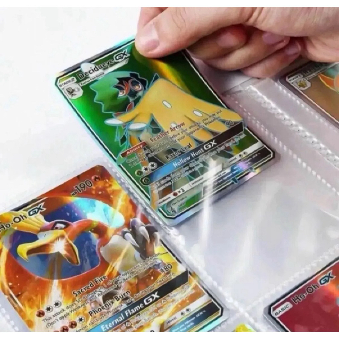 ポケモンカード ファイル ポケカ収納ファイル 4ポケットカードアルバム エンタメ/ホビーのトレーディングカード(Box/デッキ/パック)の商品写真
