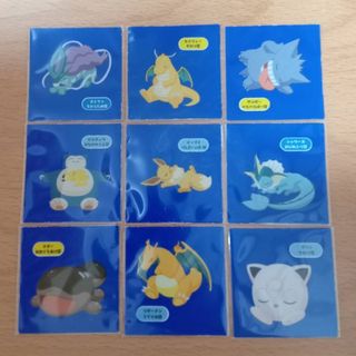 ポケモンスリープ　特製デコキャラシール　9枚（バラ売り可）