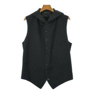レギュレーションヨウジヤマモト(REGULATION Yohji Yamamoto)のREGULATION Yohji Yamamoto カジュアルシャツ M 黒 【古着】【中古】【送料無料】(シャツ)