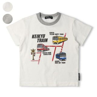 kidsforet 京急電鉄電車プリントTシャツ