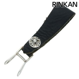 クロムハーツ(Chrome Hearts)のクロムハーツ  BELT LOOP クロスボールボタンレザーベルトループ メンズ(ベルト)