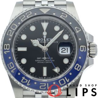 ロレックス(ROLEX)のロレックス GMTマスター2 ウォッチ ジュビリー GMT-Master II 126710BLNR 箱 保証書 SS メンズ時計 ブラック 仕上げ済 美品 【中古】(その他)