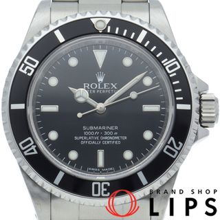 ロレックス(ROLEX)のロレックス サブマリーナ クロノメーター Submariner 14060M(G) 箱 保証書 SS メンズ時計 ブラック 仕上げ済 2010年 美品 【中古】(その他)