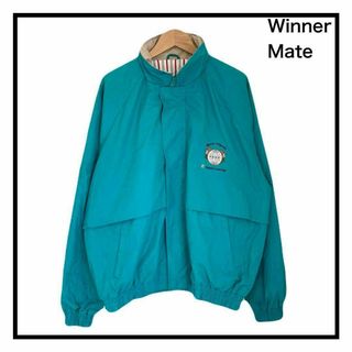 Winner Mate　ナイロンジャケット　メンズ　アメカジ　刺繍　y2k　L