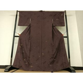 平和屋着物●訪問着　手芸　毛糸　正絹　逸品　AAAX0791zg(着物)