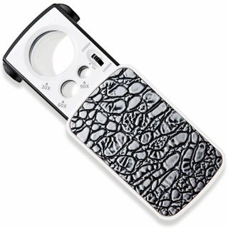 PhoenixLoupe ジュエリー鑑定 校正・校閲用 携帯ルーペ【30倍＆60(その他)
