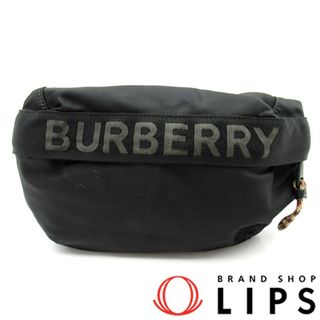 バーバリー(BURBERRY)のバーバリー ソニー ボディバッグ  8025668 ナイロン/レザー メンズボディバッグ
 ブラック【中古】(ボディーバッグ)