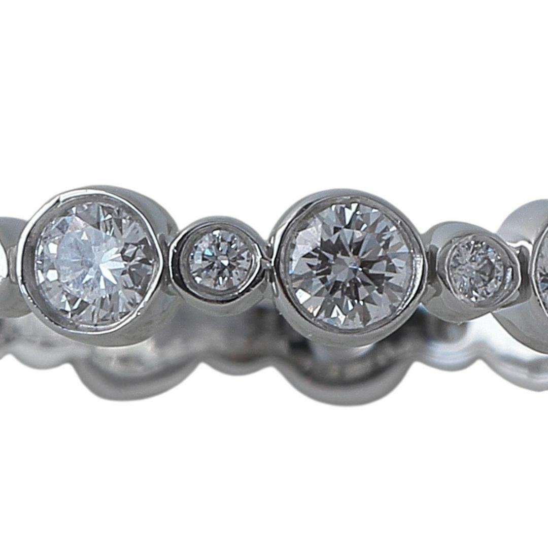 Tiffany & Co.(ティファニー)のティファニー ジャズ フルエタニティ ダイヤ リング 14号弱 PT950 フルサークル 箱 新品仕上げ済 TIFFANY【22991】 レディースのアクセサリー(リング(指輪))の商品写真