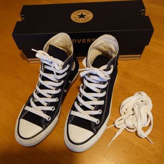 オールスター(ALL STAR（CONVERSE）)のコンバースオールスターHIM9160ハイカットスニーカーブラック23.0(スニーカー)