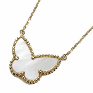 ヴァンクリーフアンドアーペル(Van Cleef & Arpels)のVan Cleef & Arpels ヴァンクリーフ＆アーペル K18YG イエローゴールド ラッキーアルハンブラ パピヨン ネックレス VCARD99500 レディース【中古】(ネックレス)
