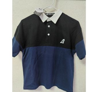 【新品】KANGOL　半袖　ラガーシャツ　140cm