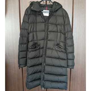 モンクレール(MONCLER)の超美品 モンクレール ベチュロング ブラック サイズ3 確実正規品(ダウンジャケット)