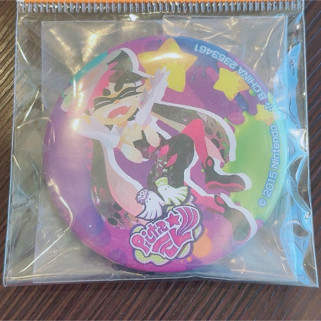 アオリA スプラトゥーン イカしたブロマイド缶バッジ feat.シオカラーズ エンタメ/ホビーのフィギュア(ゲームキャラクター)の商品写真