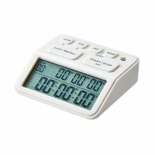 新品キングジム KING JIM ルラップ 学習タイマー シロ LLT10-W